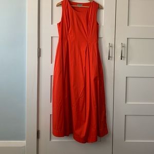 COS red sundress Size 10